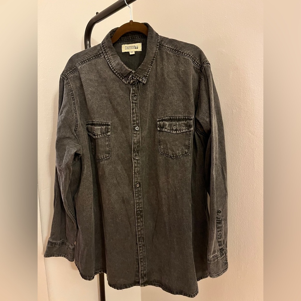 Dapper Boi Denim long sleeve Button-up